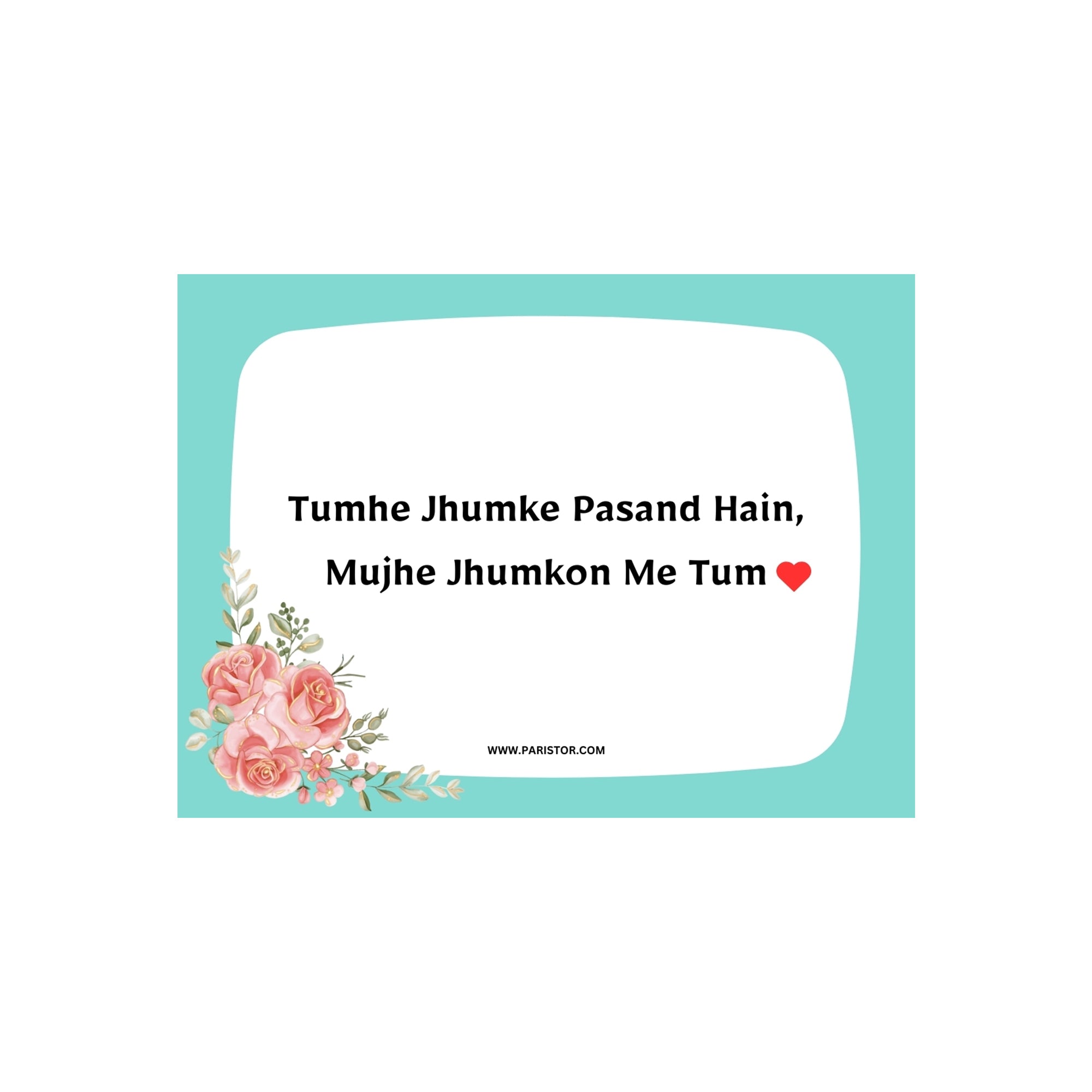 Love Note – Personalized Message Card for Gifting