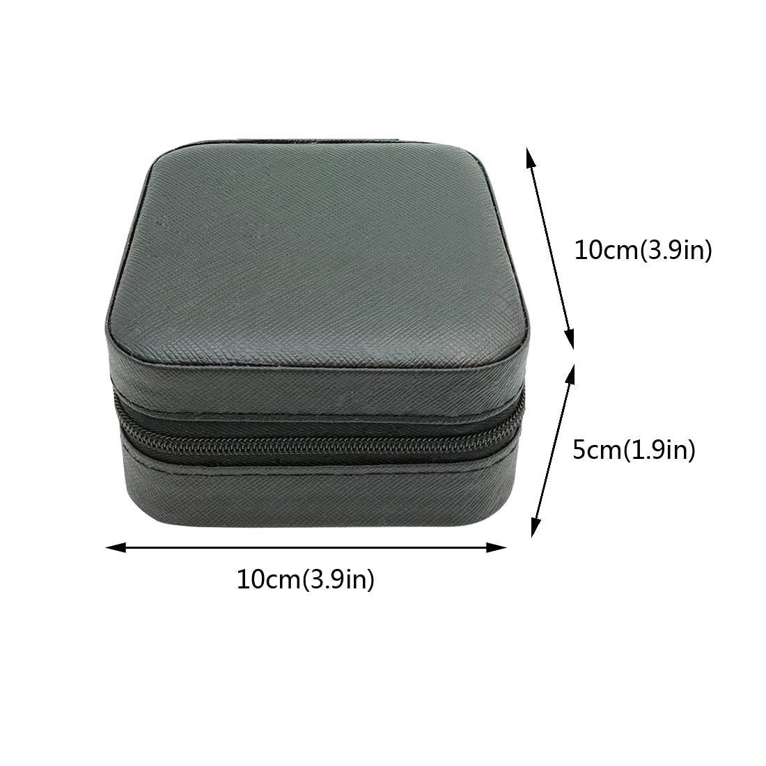 Compact Jewellry Organiser Box – Travel-Friendly Organizer for Earrings, Rings & Necklaces