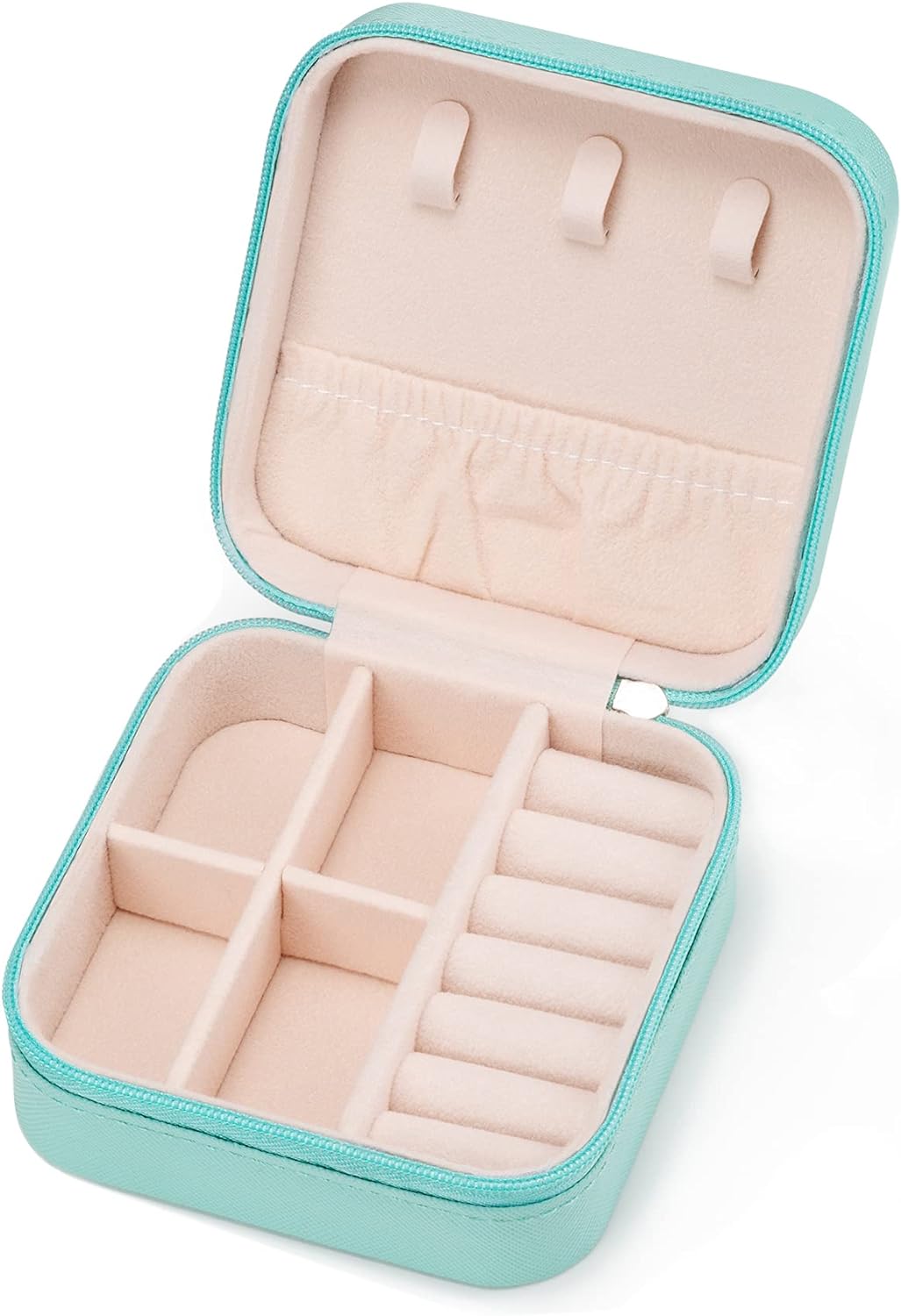 Compact Jewellry Organiser Box – Travel-Friendly Organizer for Earrings, Rings & Necklaces
