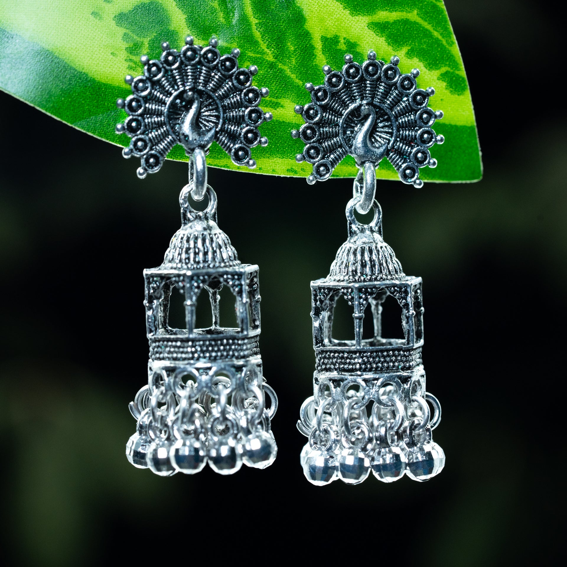 Pairs of 6 Premium Quality Earring (Oxidise) With Necklace