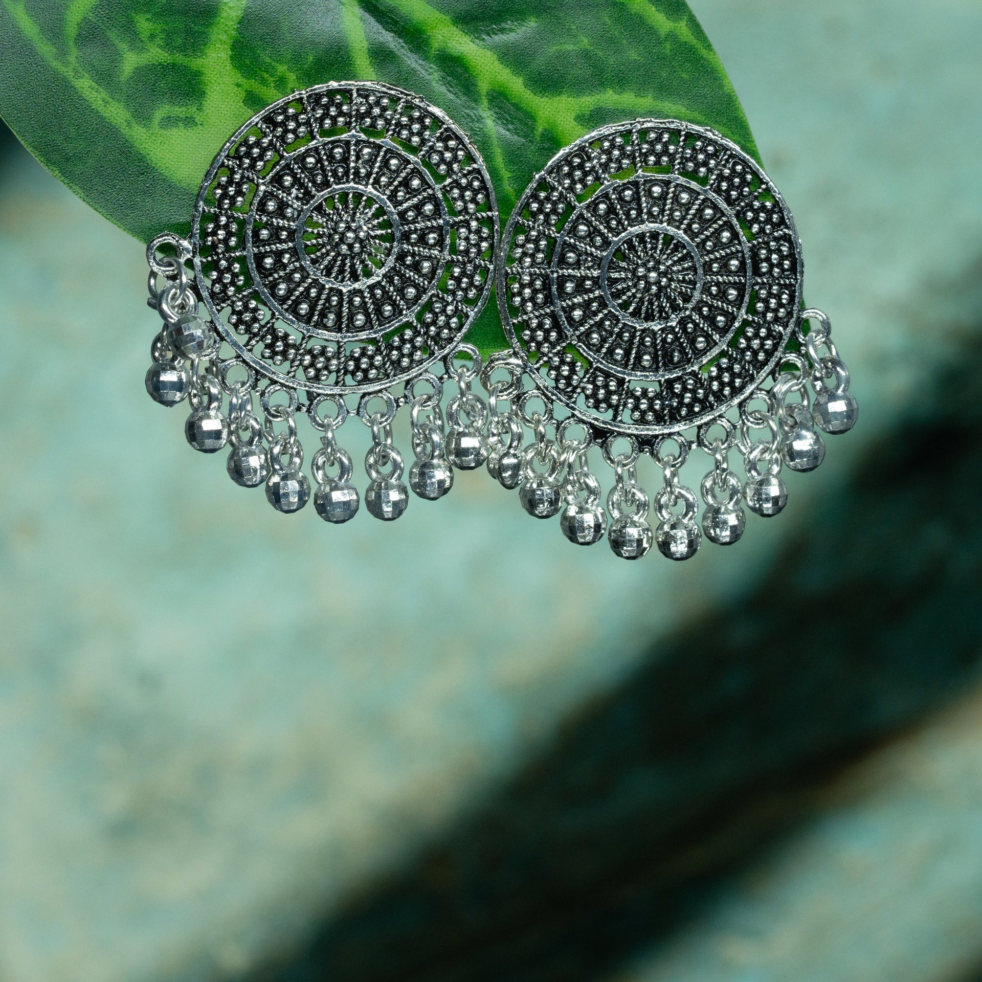 Pairs of 6 Premium Quality Earrings with 2 Free Rings (Oxidise)