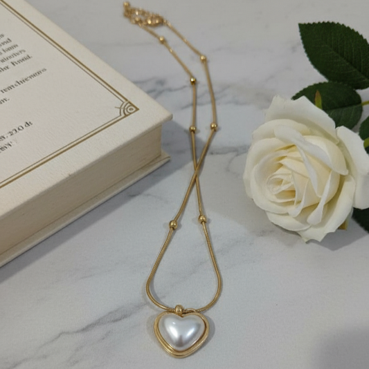 Golden Heart Glow Pendant – For The One Who Shines Bright